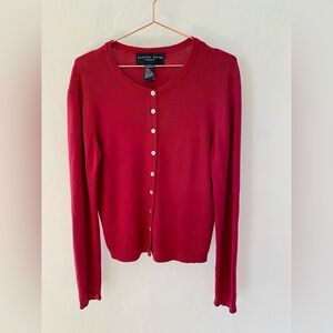 August Silk | silk blend cardigan